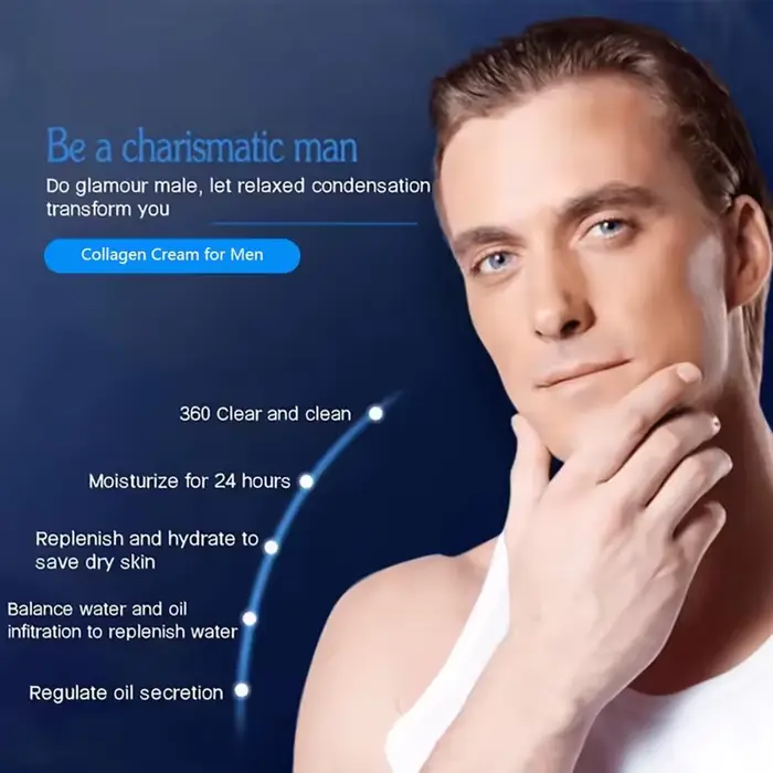 Crème hydratante pour le visage pour homme