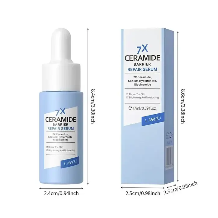 LAIKOU-Sérum réparateur de barrière aux céramides 7X, hydratation réfrigérateur, peau améliorée, tei