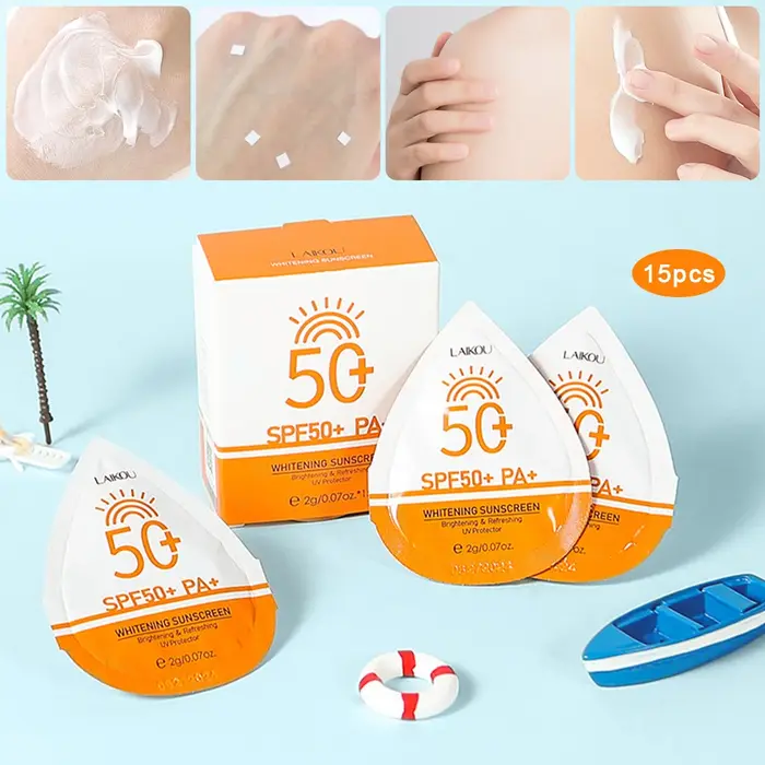 Mini crème solaire pour le visage