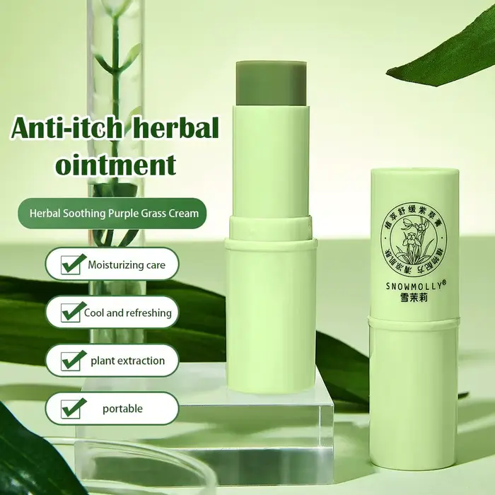 Bâtonnet Crème Anti-Démangeaisons pour Piqûres d'Insectes – Répulsif Physique Anti-Moustiques pour l'Été