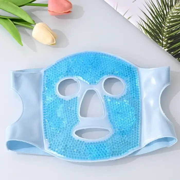 Masque facial et pour les yeux en gel chaud/froid