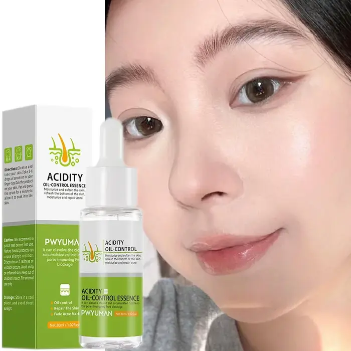 Sérum rétrécit les pores à l'acide salicylique, élimination des grands Pores, élimine les points noirs, réparation lisse du visage, produit de soins pour la peau