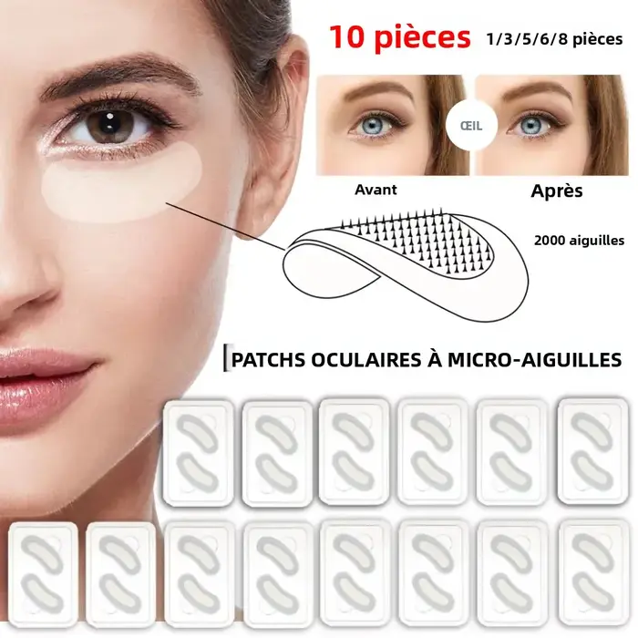 Masque pour les yeux à micro-aiguilles