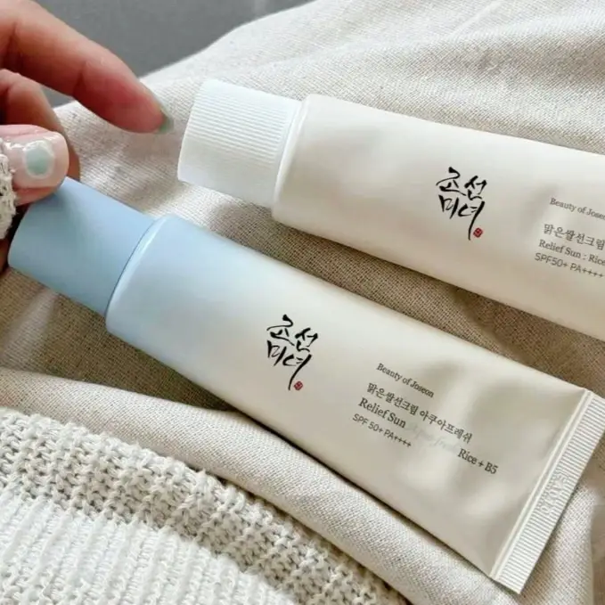 Crème solaire coréenne SPF50+ pour le visage et le corps
