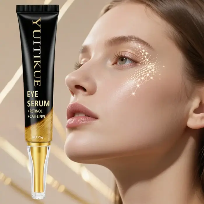 YUITIKUE Eye SerumContaine le rétinol et la caféine, hydratant en profondeur, raffermissant, adapté