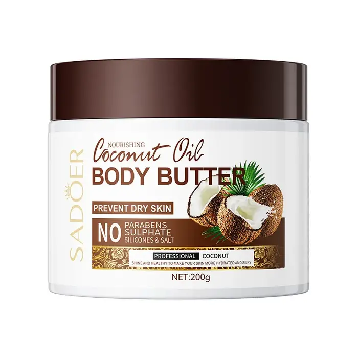 Beurre corporel hydratant à la noix de coco