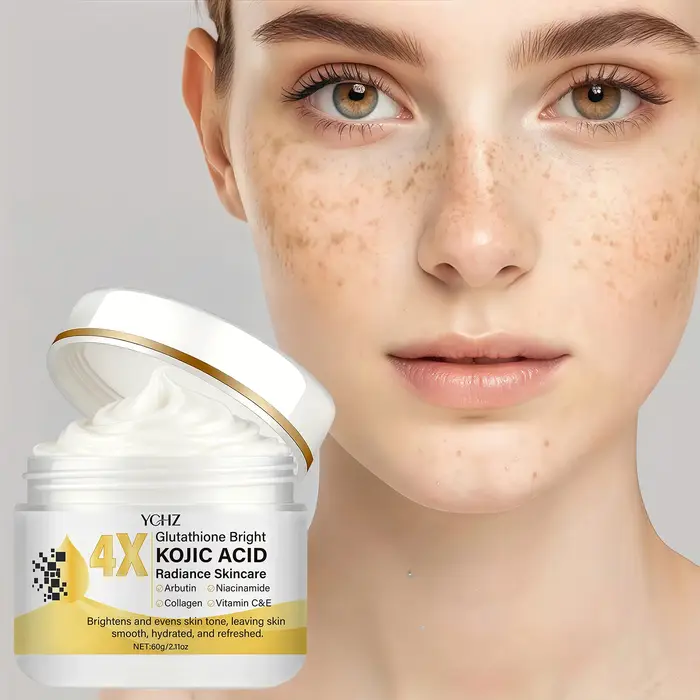 Crème à l'acide kojique