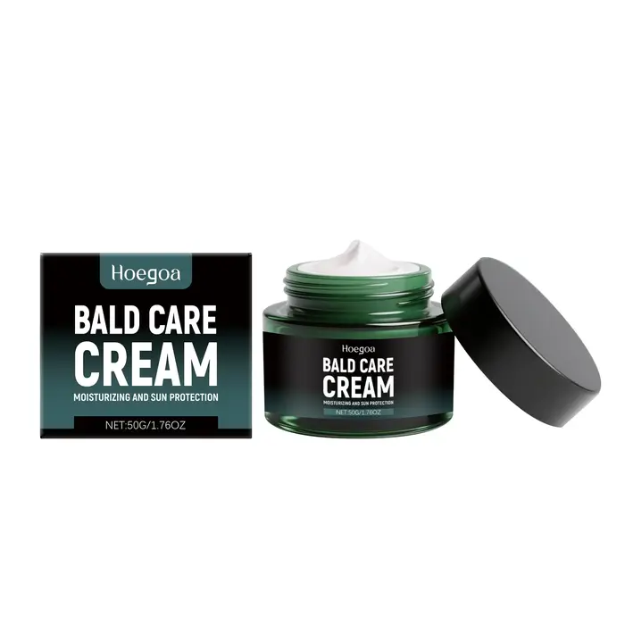 Crème de soin chauve hydratante rasage leur tête renforcer les racines Anti perte de cheveux réduire