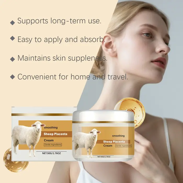 Crème placenta de mouton hydrolysée