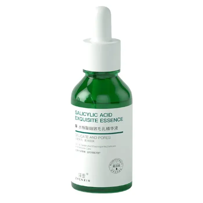 Sérum à l'acide salicylique pour affiner les pores, hydratant, réduit les pores dilatés, essence pou
