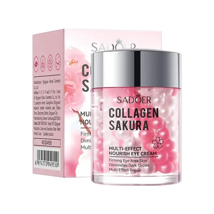 Crème pour les yeux au collagène Sakura SADOER - En stock
