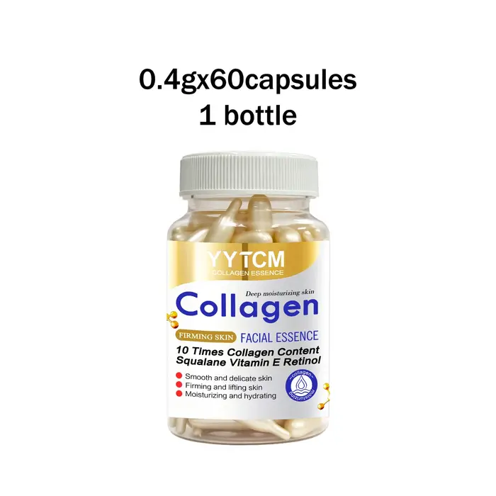 Essence raffermissante au collagène en capsules