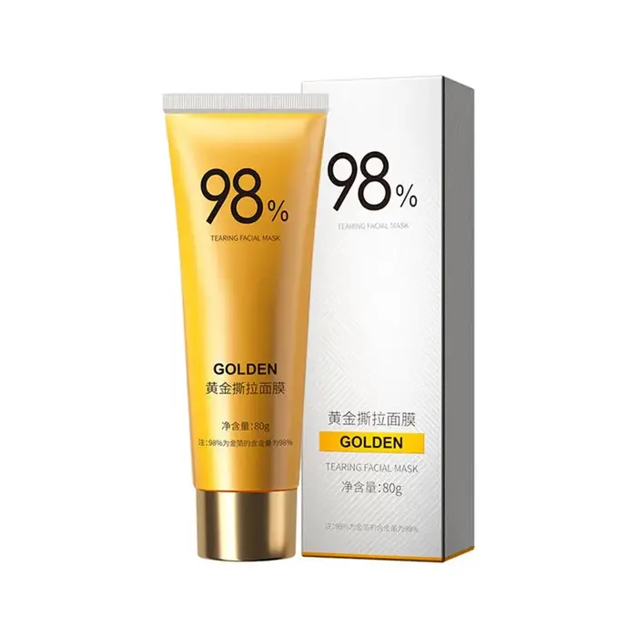 Masque exfoliant doré, nettoyage en profondeur, resserre les points noirs, nettoie les Pores, nettoi