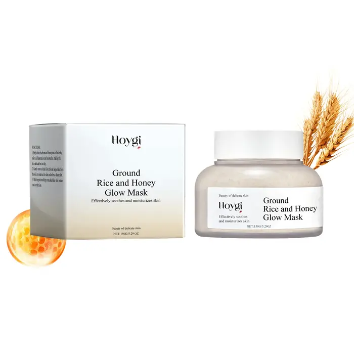Masque Visage au Miel et au Riz Nettoyant en Profondeur