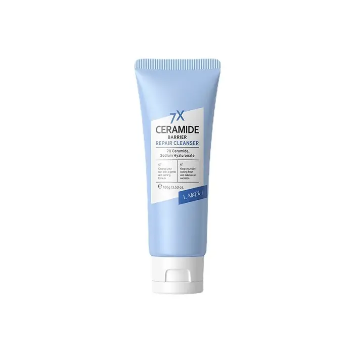 Nettoyant pour le visage réparateur de barrière de céramide, livres profonds, contrôle de l'huile, h