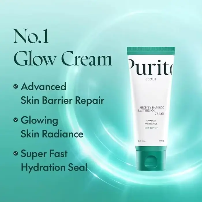 Purito – crème à l'essence nourrissante en bambou naturel
