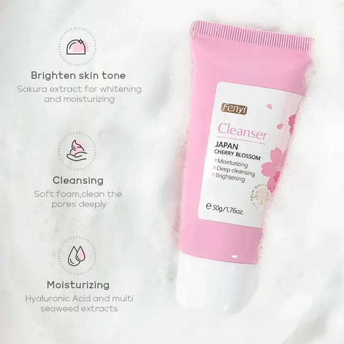 Nettoyant pour le visage à la vitamine C