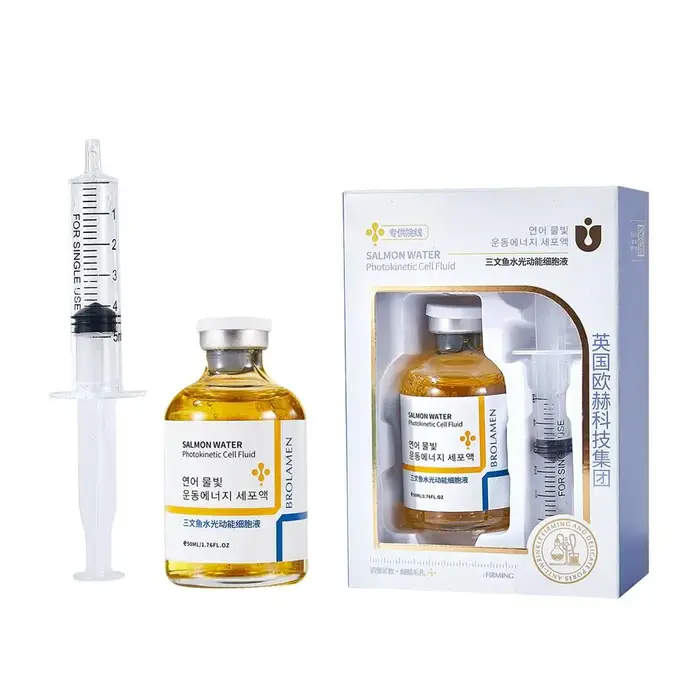Sérum au saumon coréen : Régénération de la peau, Soin anti-rides, Hydratation 24H, Renforcement de 