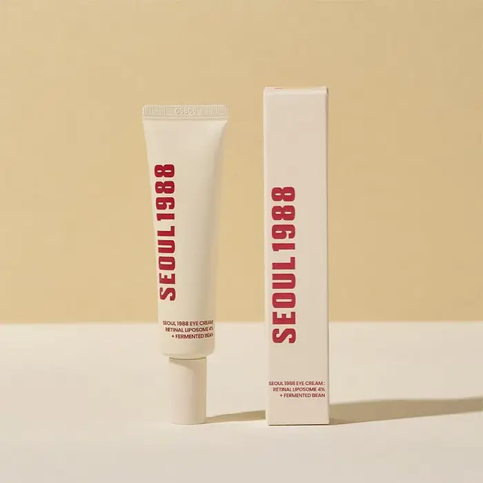 Sérum Coréen Séoul 1988 au Rétinol et à l'Essence de Ginseng Noir, Crèmes Contour des Yeux et Essenc