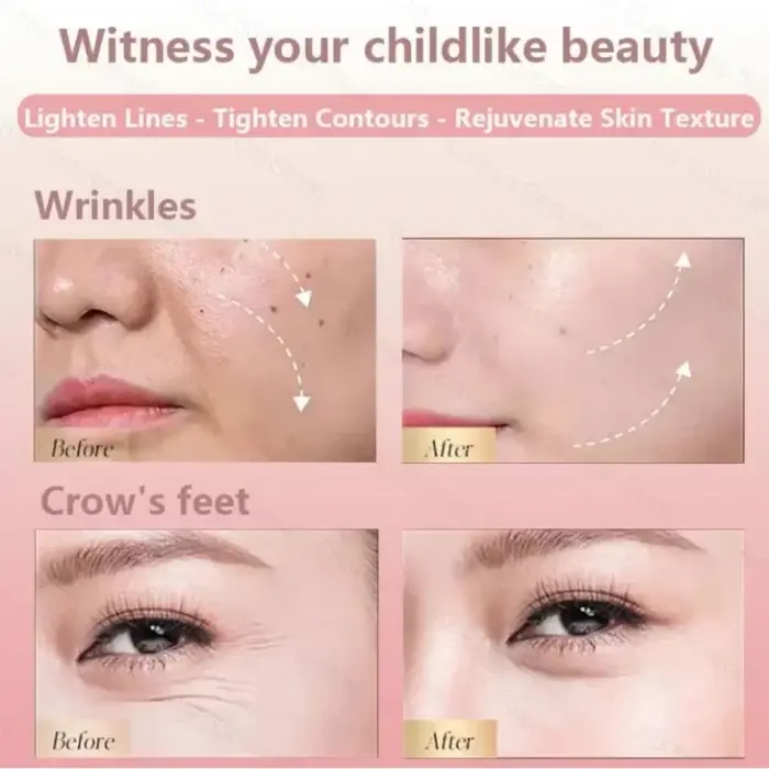 Masque facial anti-rides au collagène