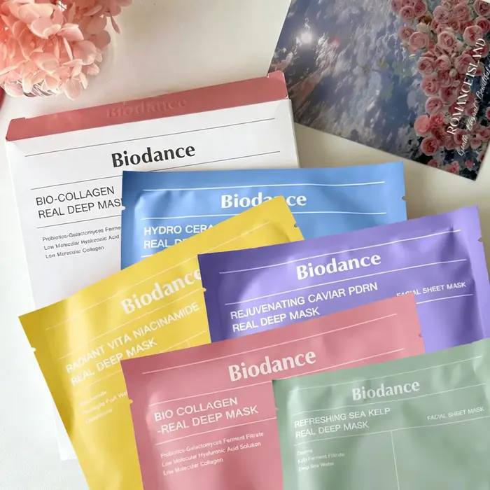 Masque Gel Hydratant Profond Biodance Caviar PDRN Bio-Collagène Nuit - Hydratation Intense