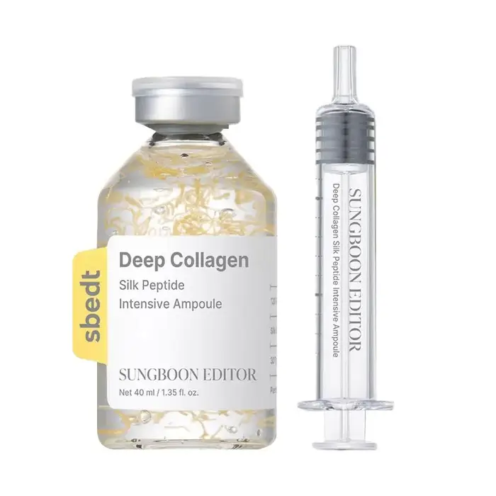 Sérum d'essence de collagène de soie coréen, sérum protéiné de soie pour raffermir, améliorer l'élas