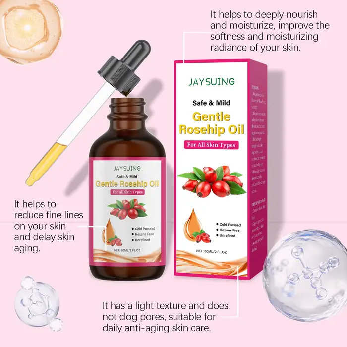 Huile de rose musquée pour le visage
