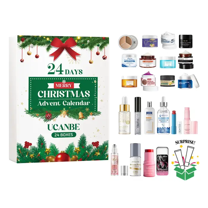 Calendrier de l'avent beauté de noël