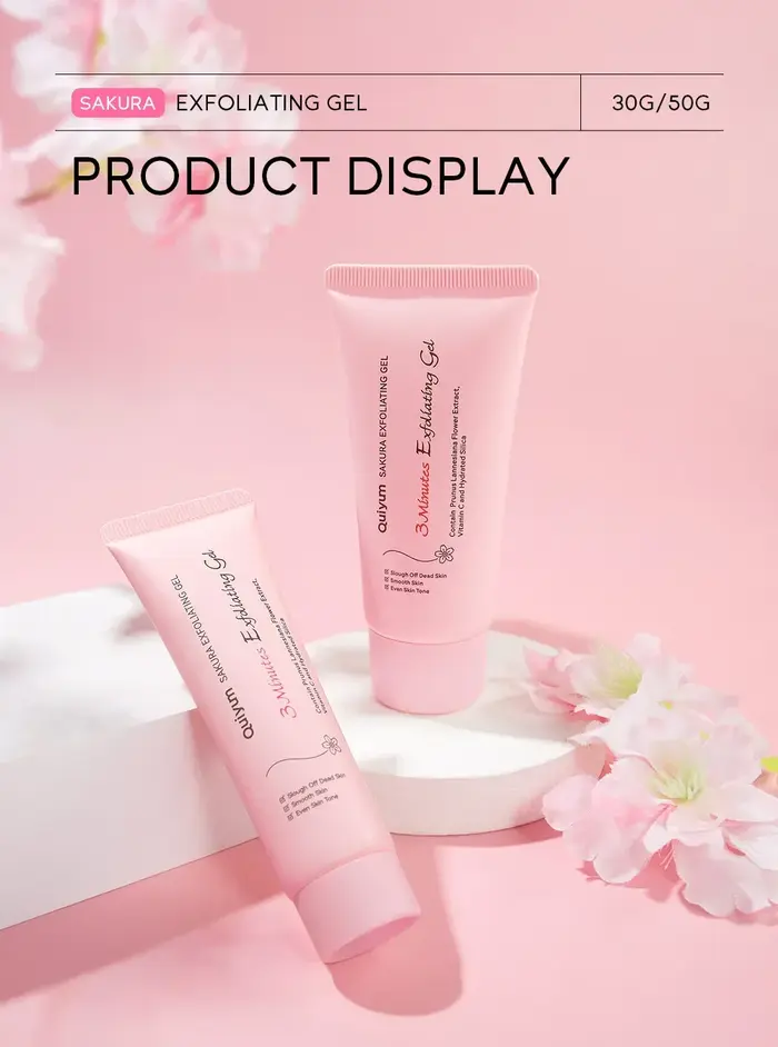 Gel exfoliant Sakura, gommage facial