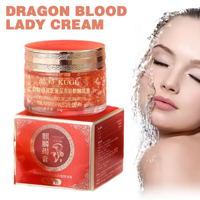 Crème hydratante pour le visage au rétinol au sang de Dragon