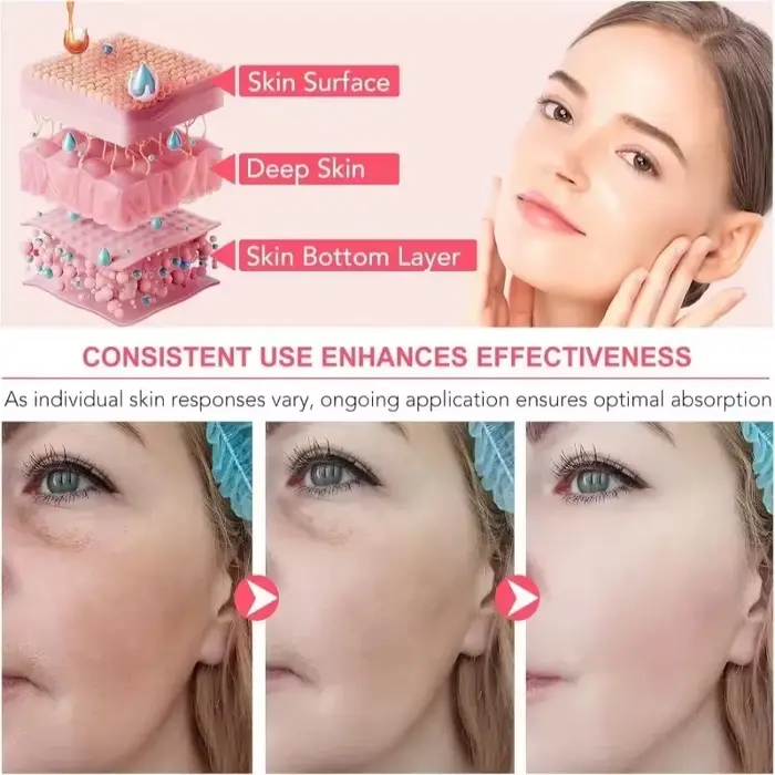 Crème Visage Gelée au Collagène 100g – Soin SPA Nourrissant Hydratant – Resserre les Pores