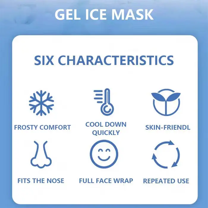 Masque pour les yeux froid