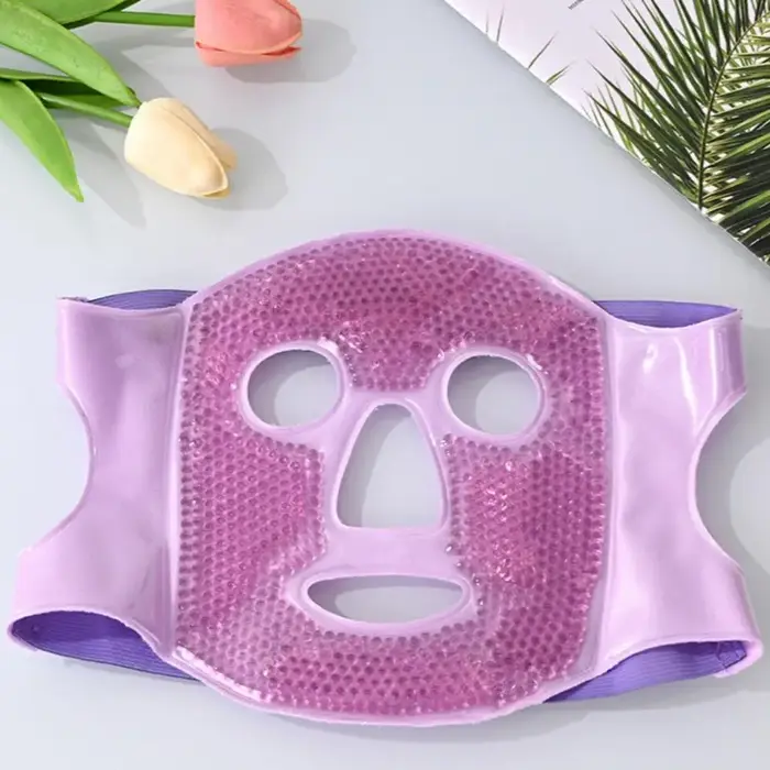 Masque facial et pour les yeux en gel chaud/froid