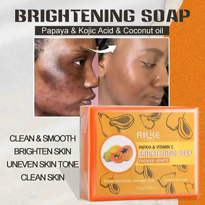 AILKE Lotion pour le corps blanchissante multi-vitamines avec vitamines
