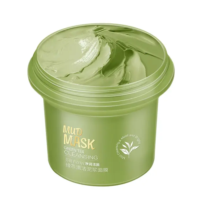 Masque Facial 100g thé vert glace masque de boue musculaire nettoyage en profondeur élimine les poin