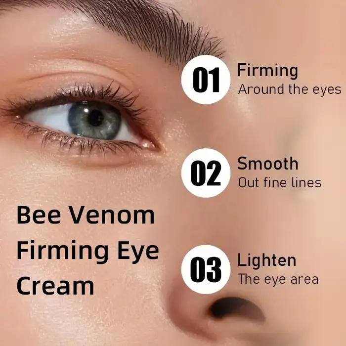 Crème raffermissante instantanée pour les yeux par YUITKUE - Venom d'abeille