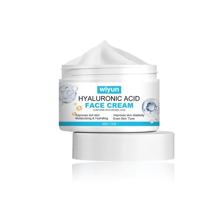 Crème à l'acide hyaluronique pour le visage, rétrécissement des pores, contrôle de l'huile, soin de 