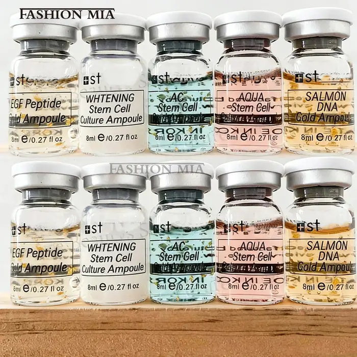 Kit de sérum booster pour la peau au DNA de saumon coréen 8 ml