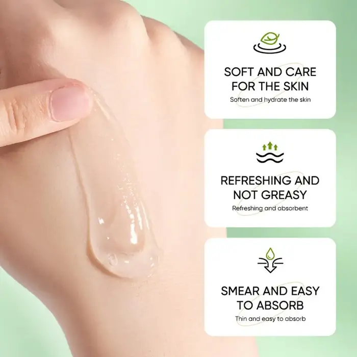 Masque facial hydratant à l'aloe vera pour le sommeil