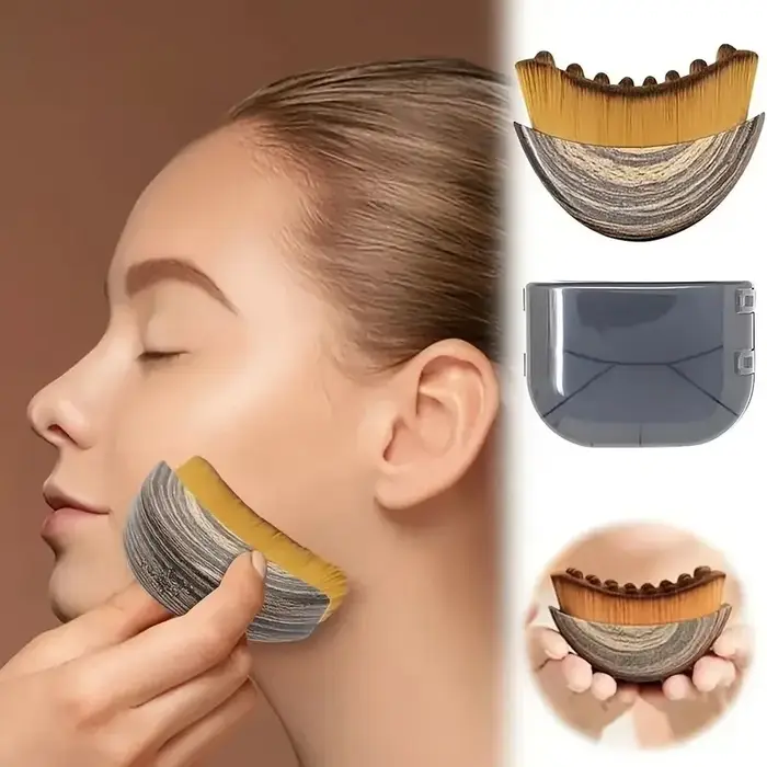 Brosse pour le visage à Contour lymphatique