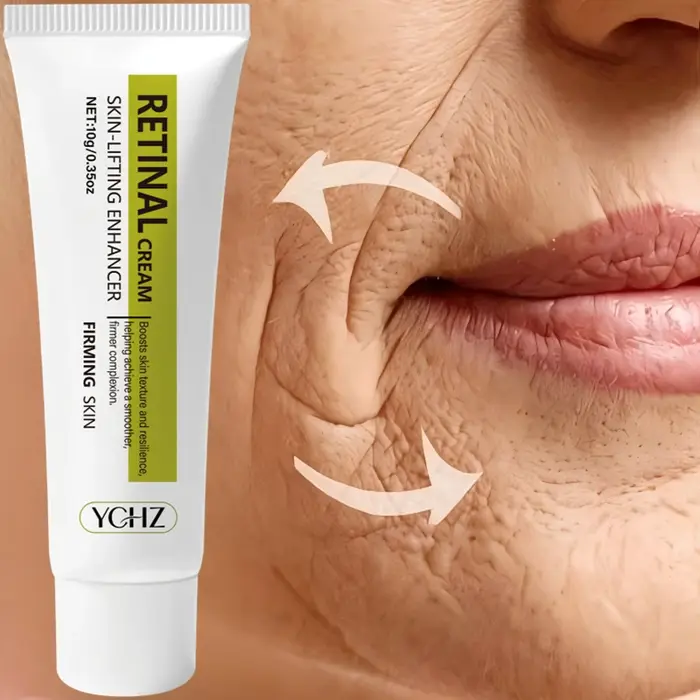 Crème raffermissante pour les yeux au rétinol, hydrate en douceur la zone des yeux, hydrate et nourrit en profondeur, texture douce, convient aux hommes et aux femmes, s'adapte à différents types de p