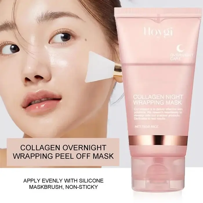 Masque facial décollable au collagène coréen