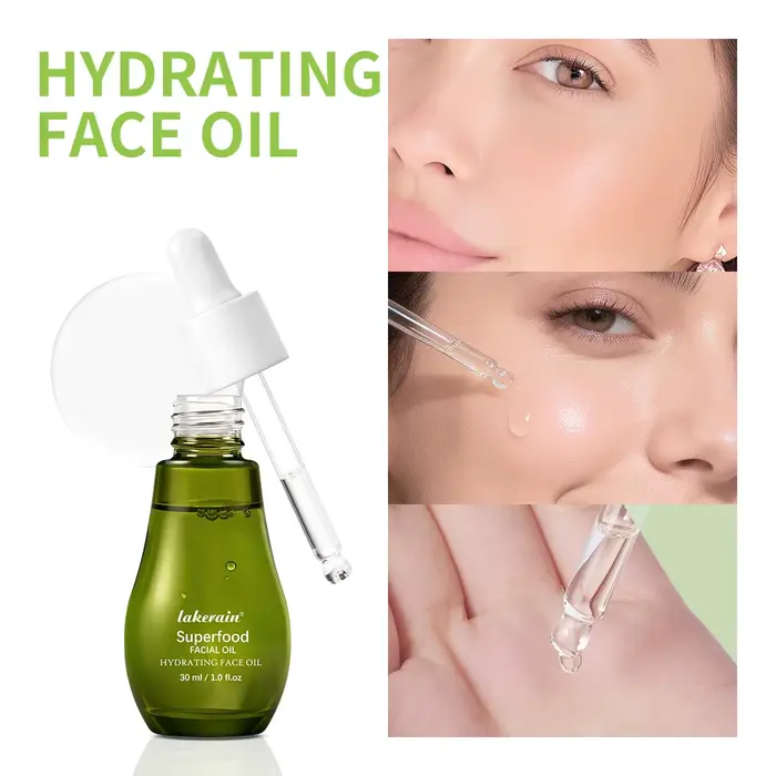 Huile hydratante pour le visage, sérum nourrissant riche en antioxydants, hydratation, améliore la p