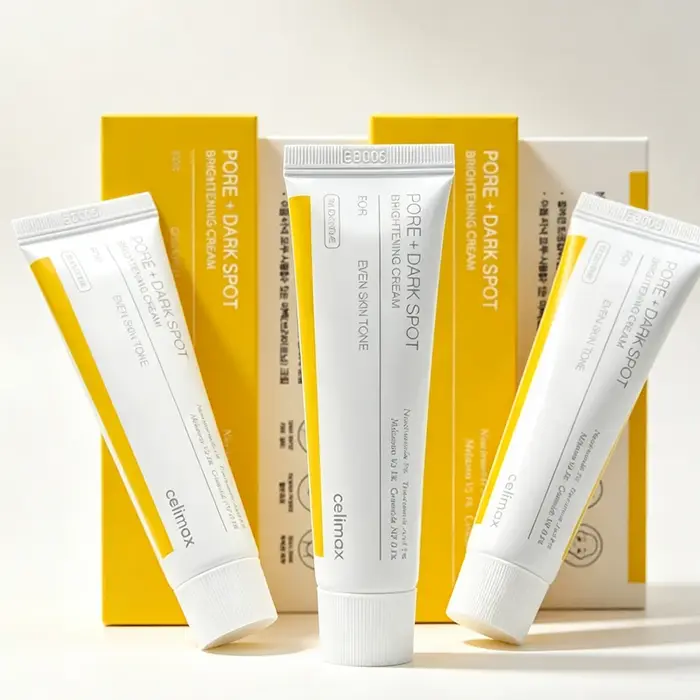 Crème Visage Éclaircissante Anti-Taches et Anti-Imperfections Celimax 35ml – Effet Blanchissant Durable et Anti-Rides – Produits de Soin Coréens de Luxe
