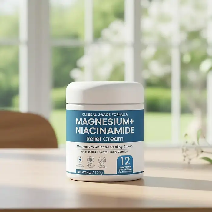 Crème Apaisante au Magnésium et Niacinamide