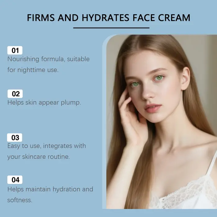 Crème pour le visage au peptide de cuivre GHK-Cu 60g