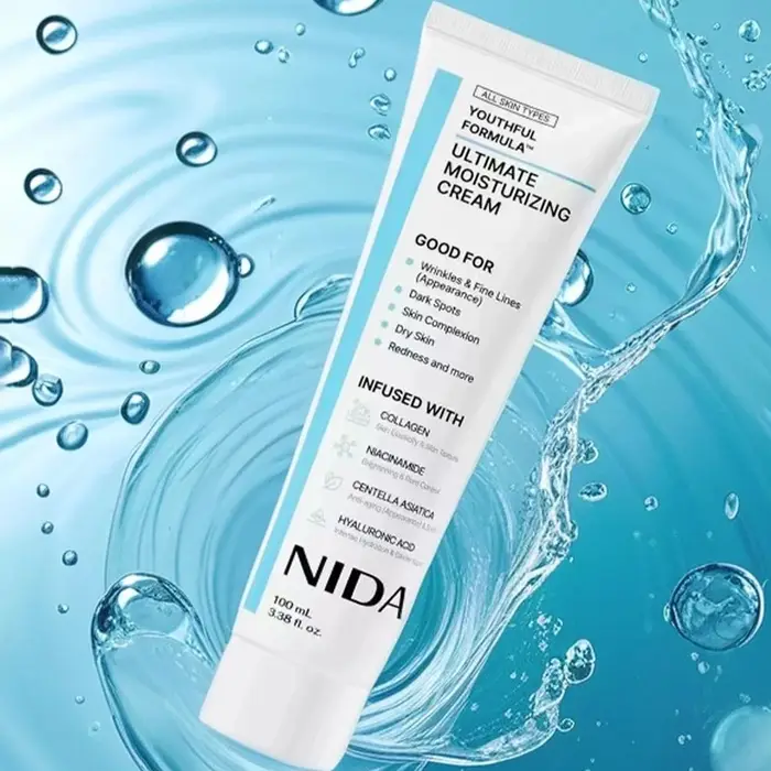 100ml crème hydratante ultime en extraits de plantes naturelles sélectionnées Centella Asiatica acid
