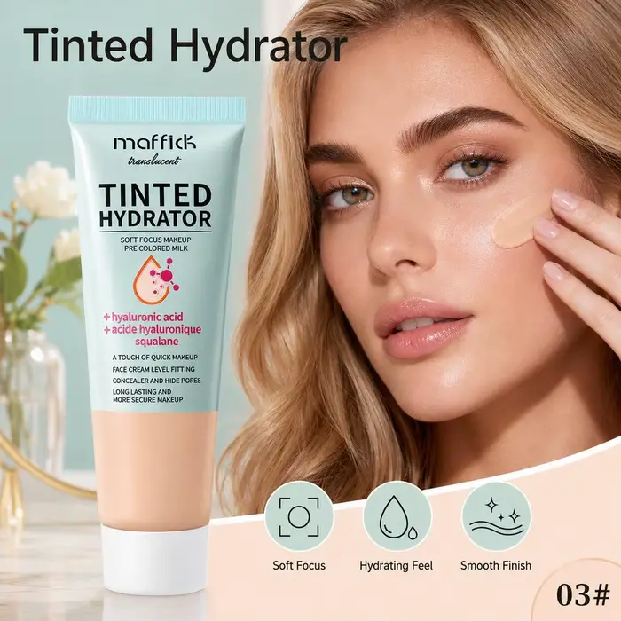 Crème hydratante teintée