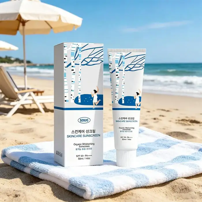 Crème solaire au collagène SOUG SPF50+ PA++++ hydratante