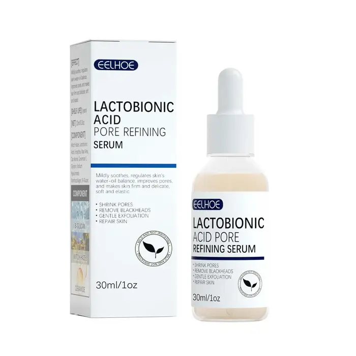 Acide lactose rétrécit les Pores sérum hydratant élimine les points noirs réparer